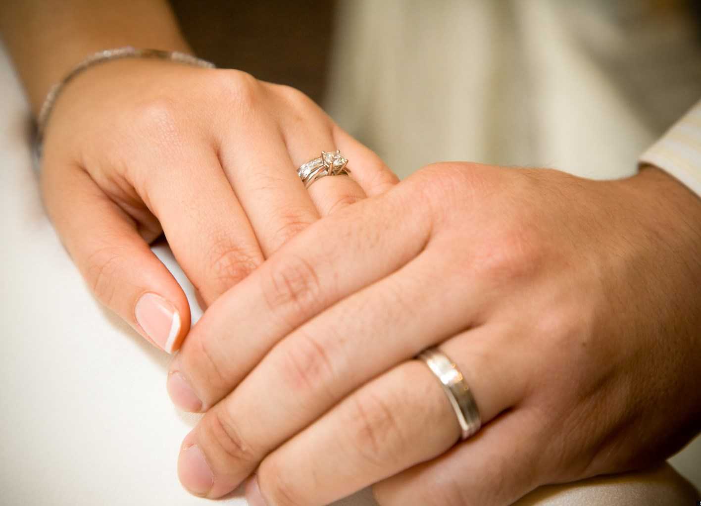 На каком пальце носить обручальное кольцо после развода женщине и мужчине