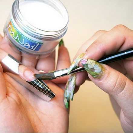Как пользоваться акриловой пудрой для ногтей: пошаговая инструкция