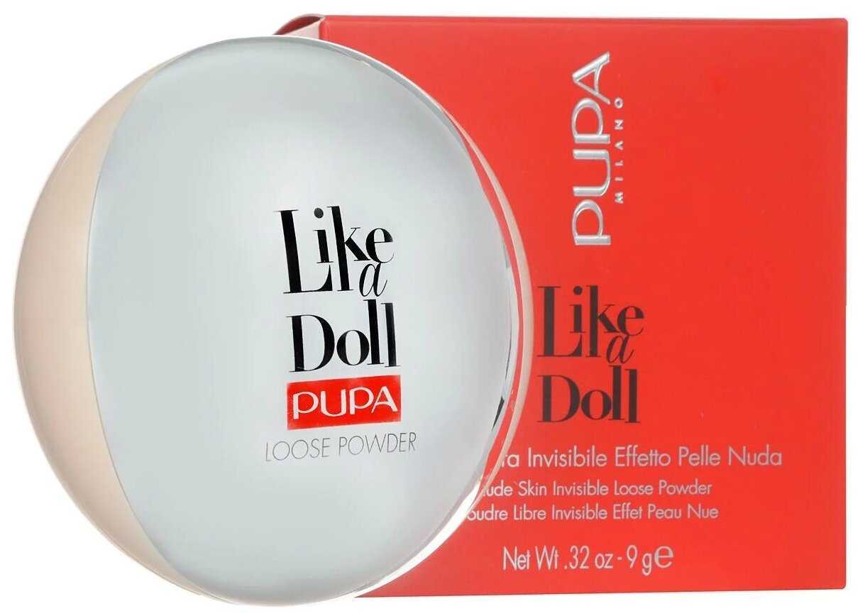 Pupa like a doll compact powder (пупа лайк э долл) – компактная, матирующая пудра, отзывы