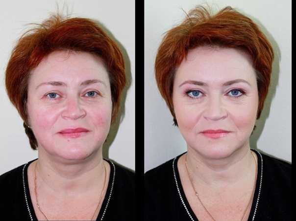 Макияж в 45 лет женщине. макияж после 45 который молодит: пошаговая инструкция | здоровое питание