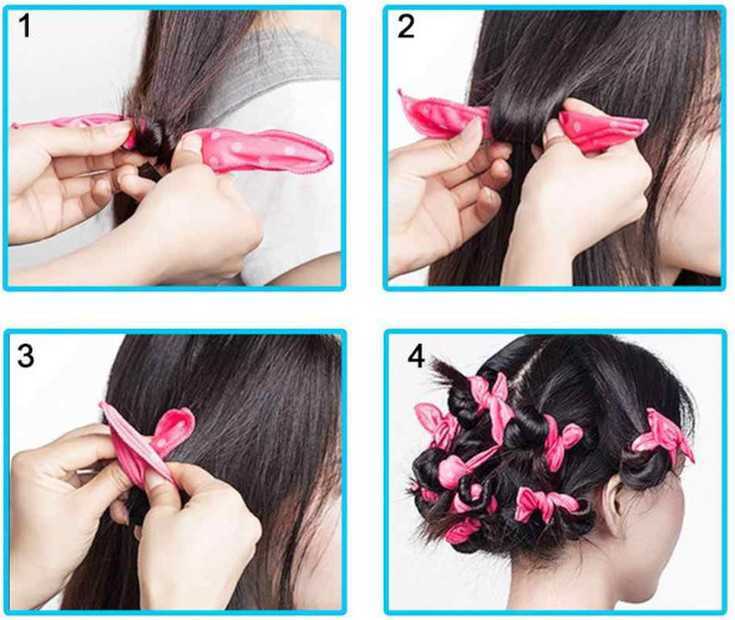 Как накрутить волосы на тряпочки – способы, о которых вы не знали