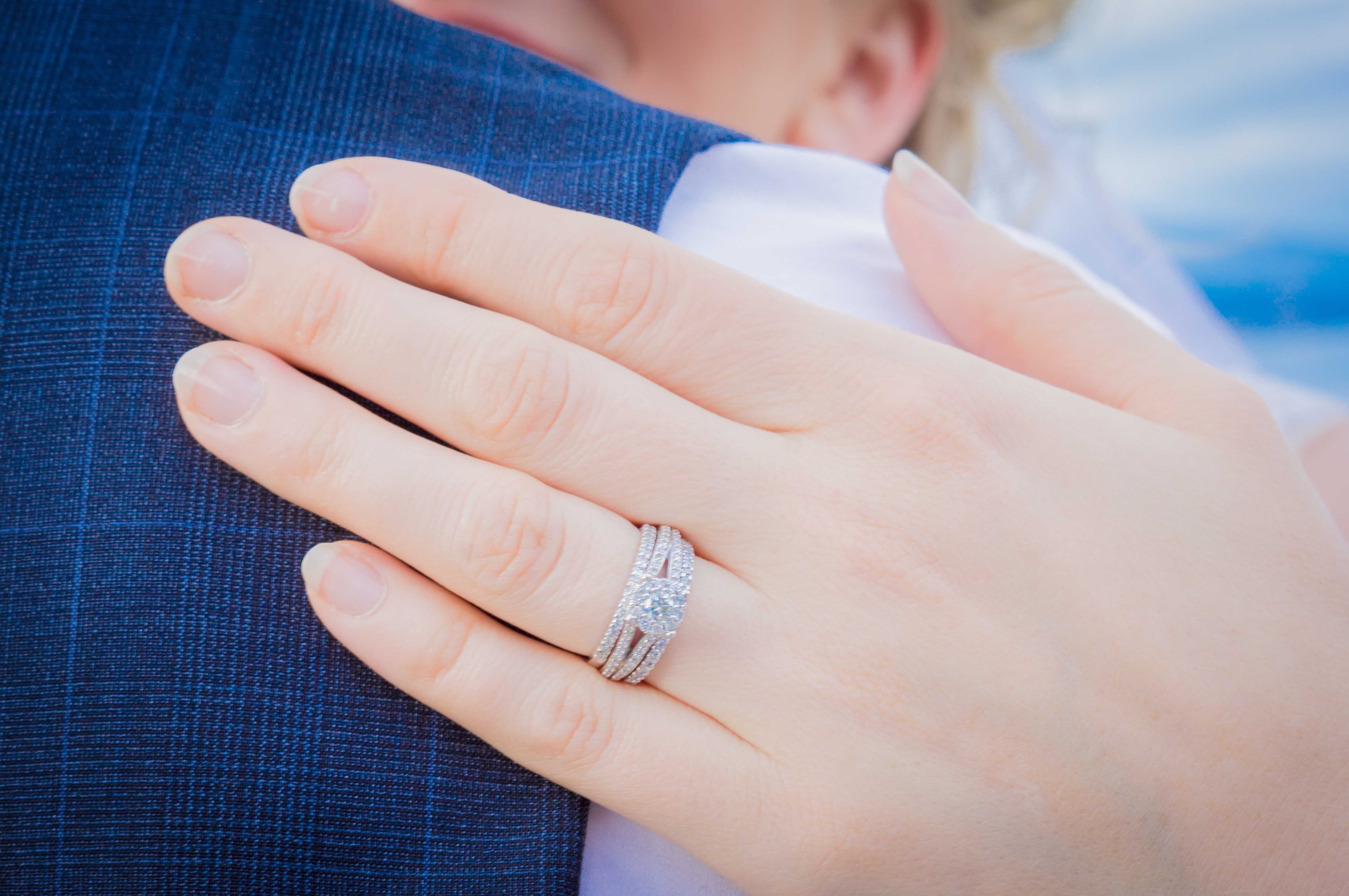 На каком пальце можно носить помолвочное кольцо?