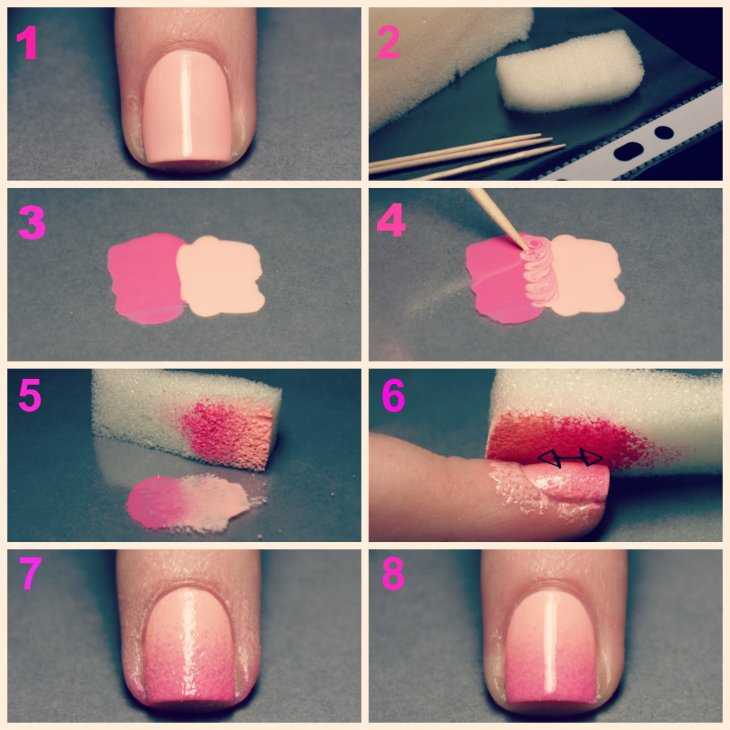 Как наносить рисунки на ногтях гель-лаком с видео и фото