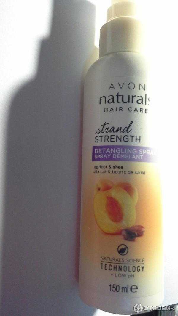 Бальзам-спрей для волос avon naturals с абрикосом и маслом ши – thevolosy