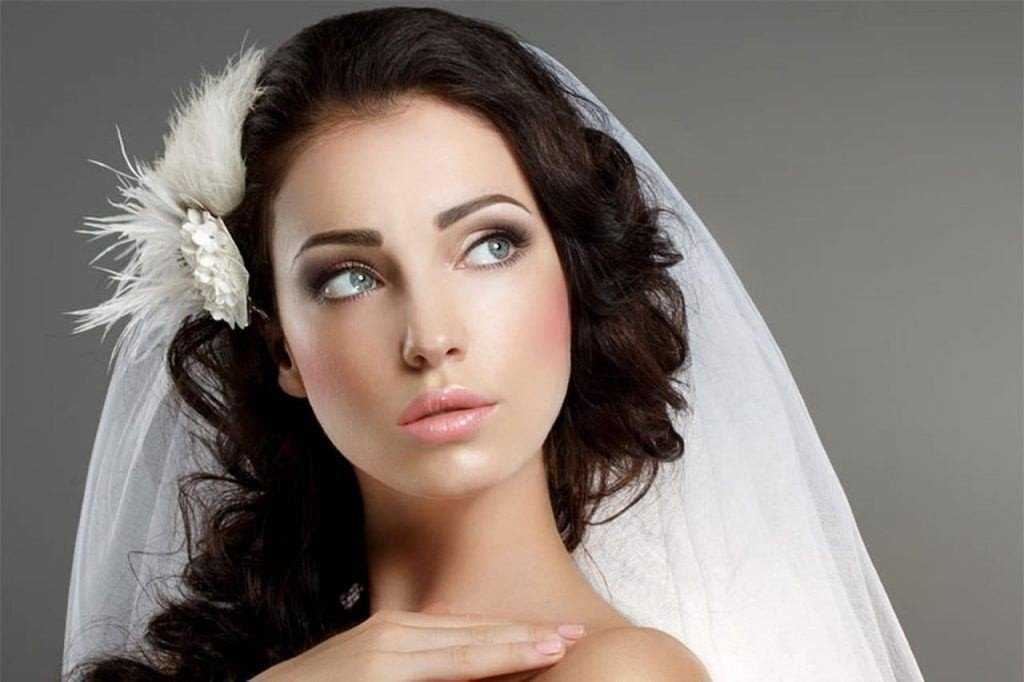 Как делать свадебный макияж под голубые глаза самостоятельно. свадебный макияж для голубых глаз