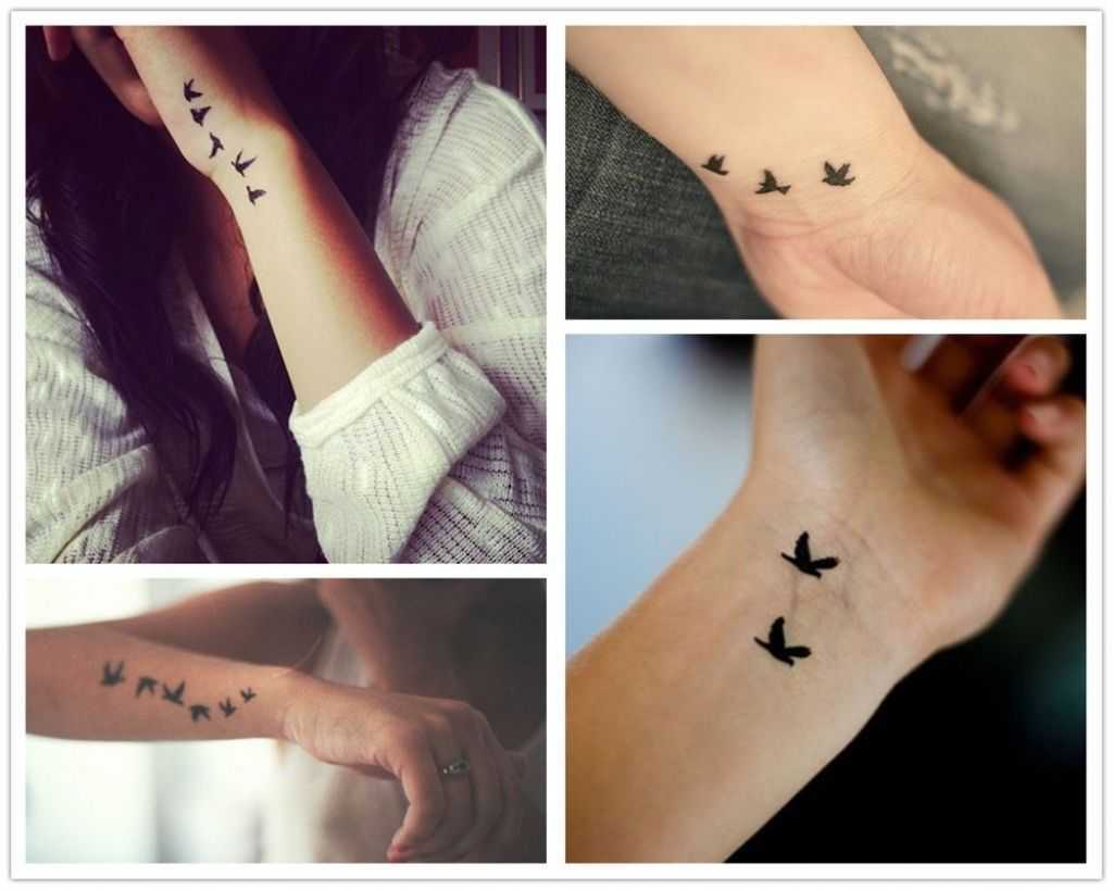 Татуировки для девушек на руке: фото, картинки, эскизы: маленькие, цветные, легкие, простые тату надписи