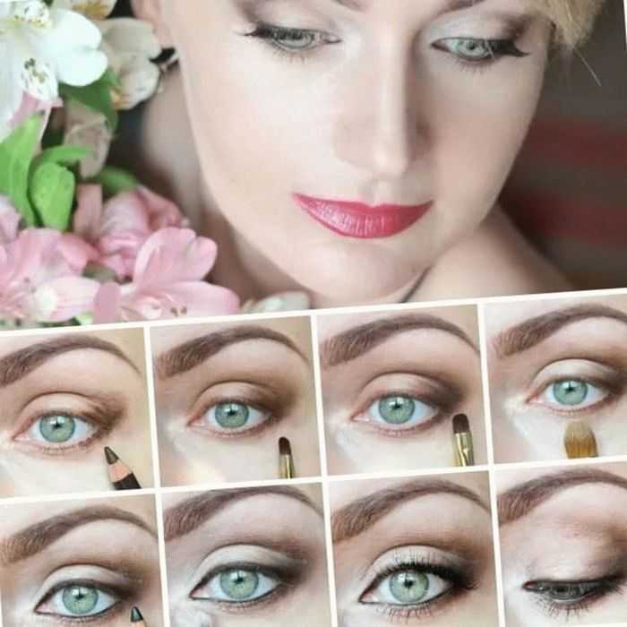 Вечерний макияж для серых глаз: лучшие образы для блондинок и брюнеток
