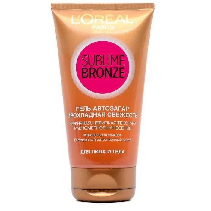 Молочко-автозагар лореаль sublime bronze airbrush