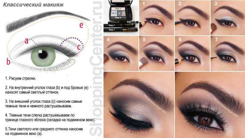 Черный макияж глаз - пошаговое описание как сделать яркий и красивый макияж (видео + 125 фото)