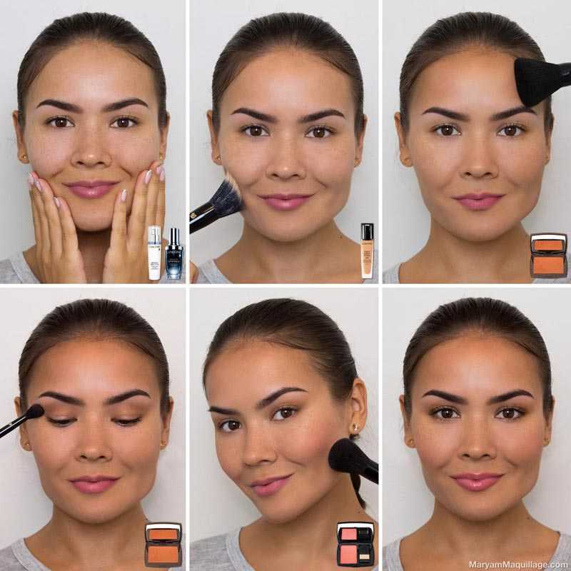 Как правильно сделать макияж в домашних условиях — пошаговое фото