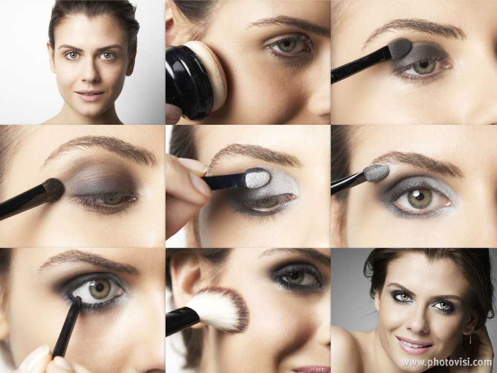 Макияж для глаз с опущенными уголками. нависшее веко: основные правила макияжа.