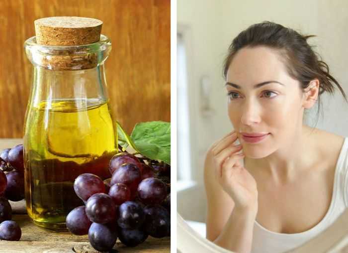 Косметическое масло виноградной косточки для кожи лица: применение в косметологии, полезные свойства, рецепты масок