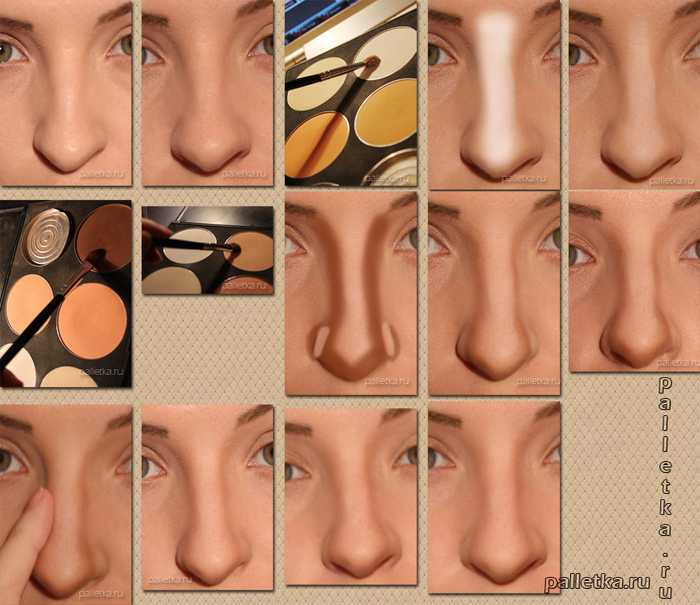 Как с помощью макияжа уменьшить нос – вопрос, которым часто задаются девушки  Что такое контуринг Как с его помощью визуально сделать меньше нос
