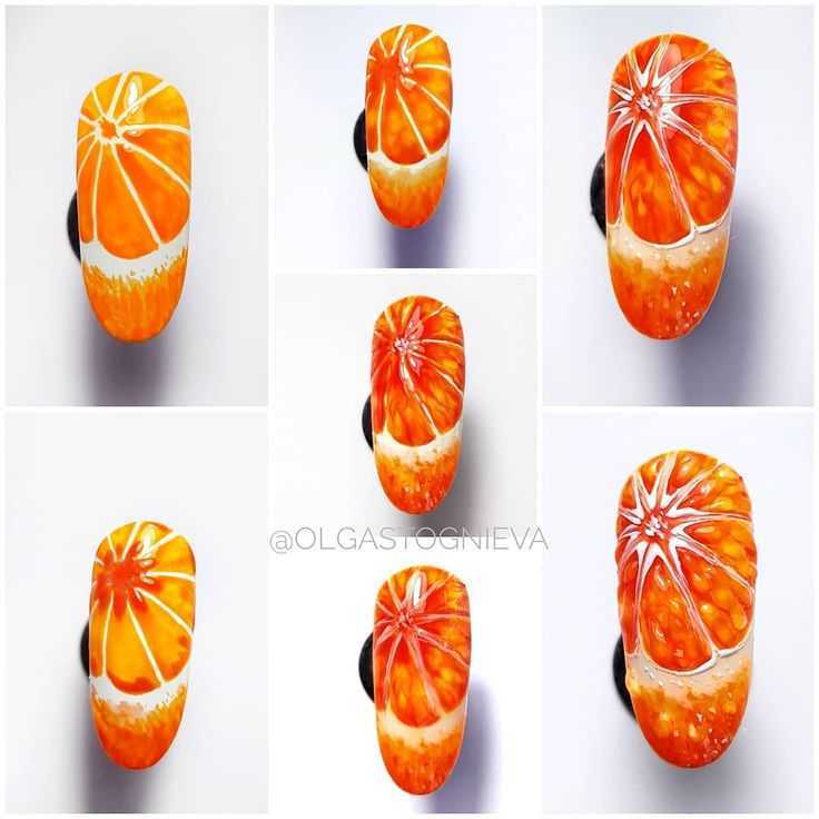 Маникюр с фруктами и ягодами 2020-2021. свежие фото идеи дизайна ногтей | volosomanjaki.com
