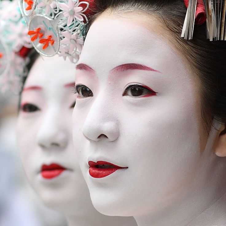 Японский макияж: пошаговые фото, видео. японский макияж «большие глаза», аниме, гейши