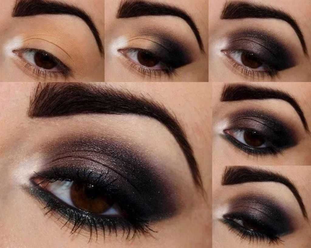 Темный макияж глаз - модные идеи на 100 фото | портал для женщин womanchoice.net