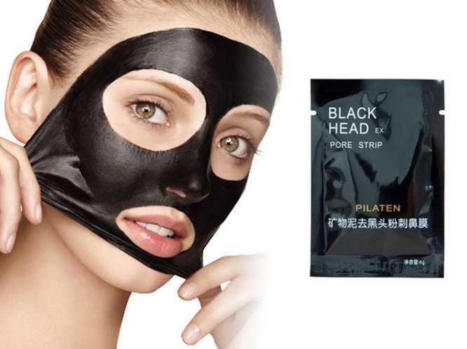 Чёрная маска для лица black head * как использовать маску из китая