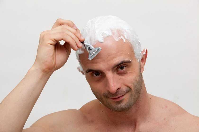Машинка для бритья волос на голове