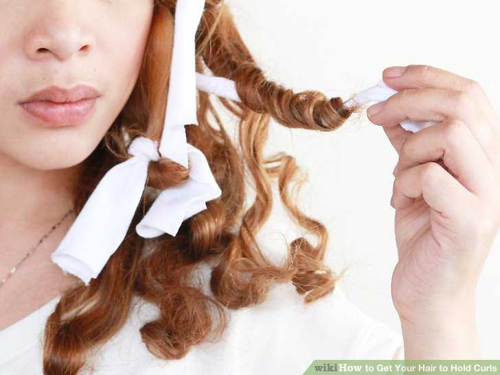Как накрутить волосы на тряпочки: пошаговая инструкция с фото - janet.ru
