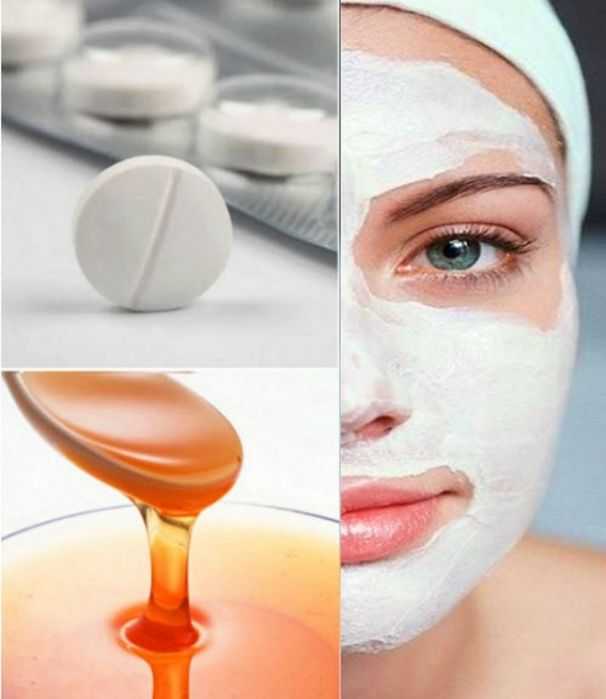 18 масок с ацетилсалициловой кислотой для кожи лица с медом, ацетилка и аспирин в косметологии и домашних условиях