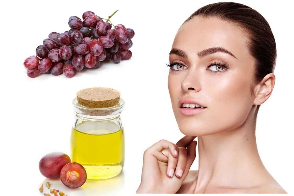Масло виноградной косточки для лица: применение, рецепты масок и отзывы