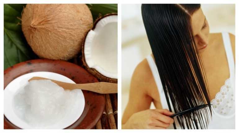 Как наносить кокосовое масло на волосы: сухие или мокрые