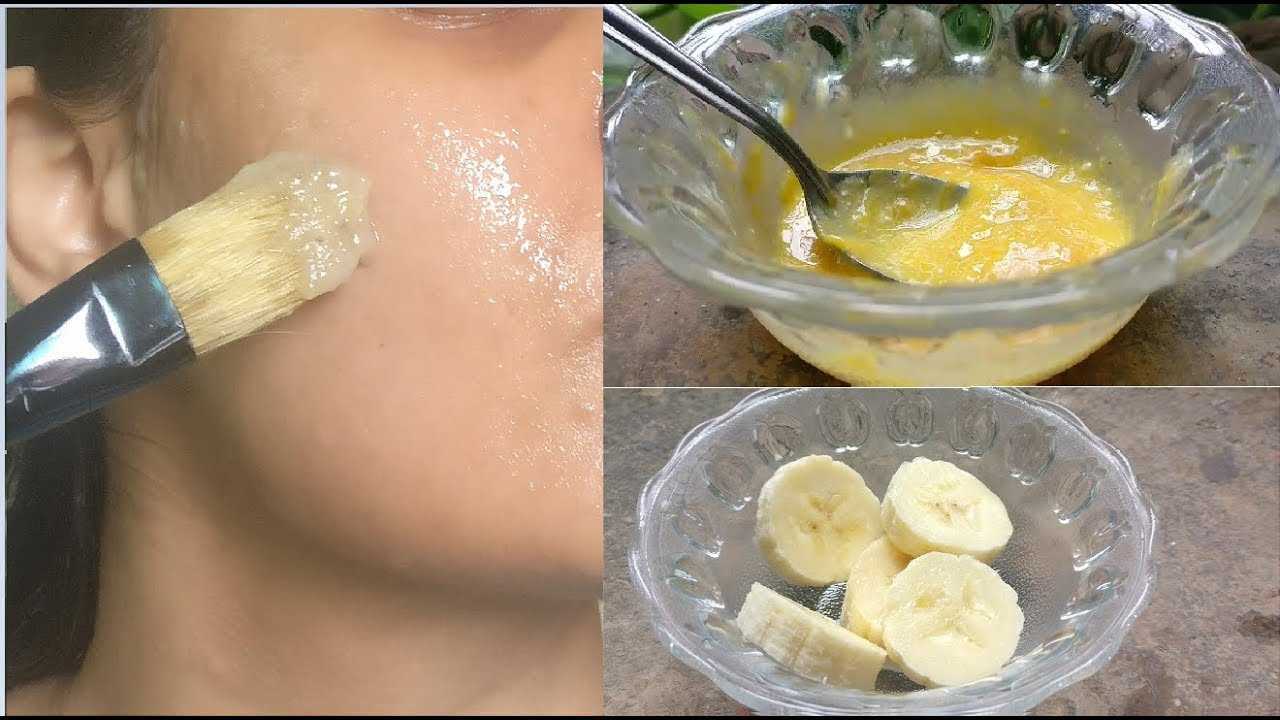 Маски из банана для лица: от морщин, эффективные, домашние